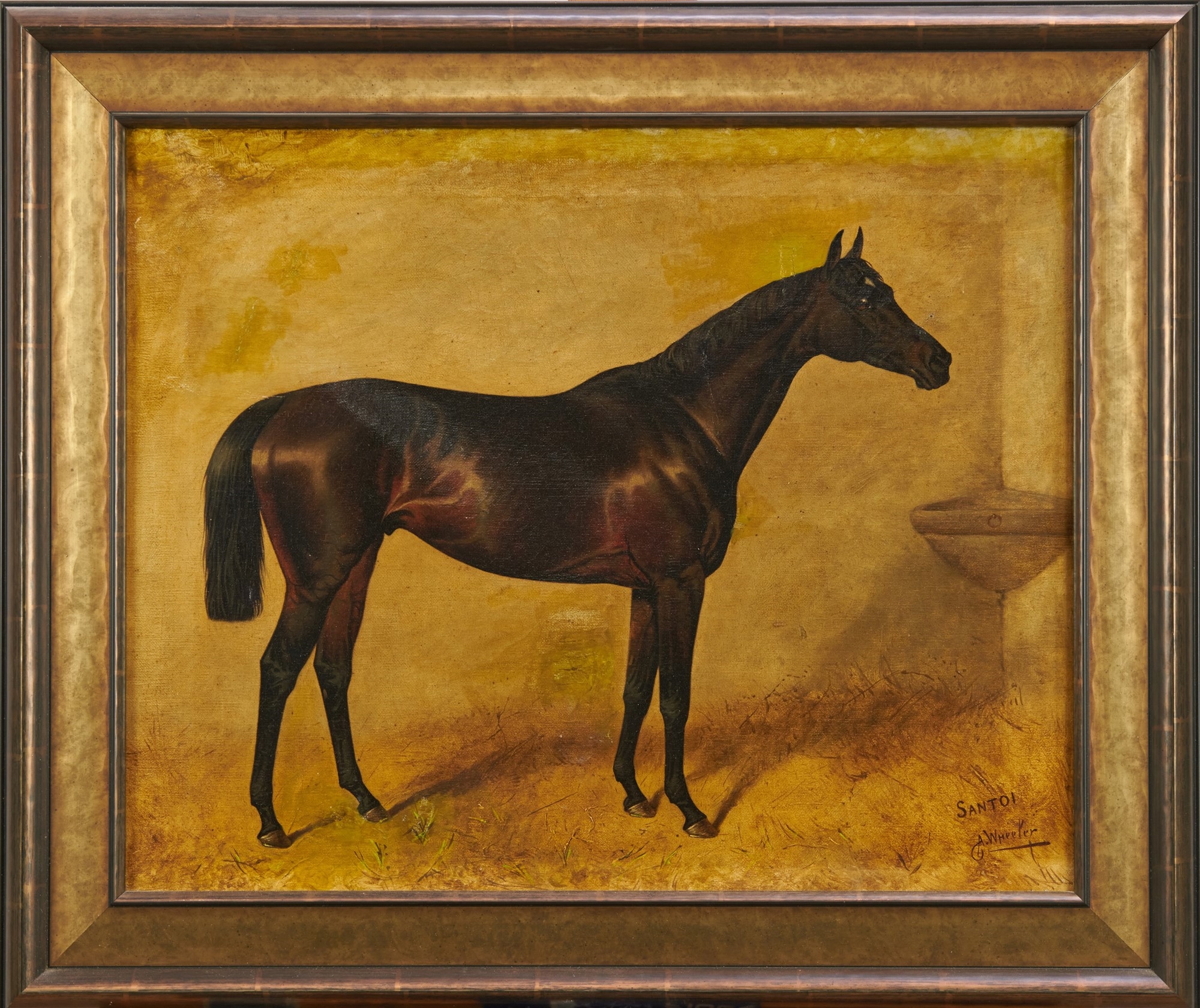 Alfred Wheeler | A Bay Horse, 'Santoi' | MutualArt