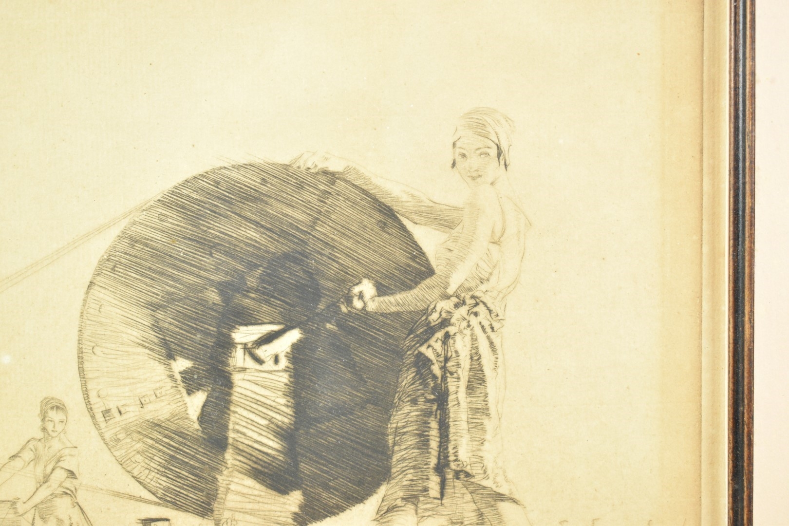 William Russell Flint | Aragonese String Makers (1930) | MutualArt