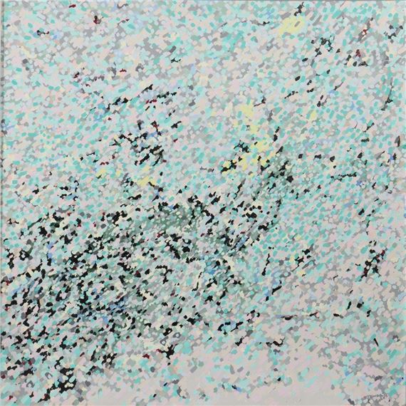 Abstract in Blue by Stuart Giles