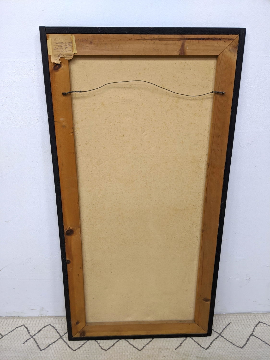 Artwork by Bernard Loiselle, Abstract: Trial By Combat, Made of Oil Painting