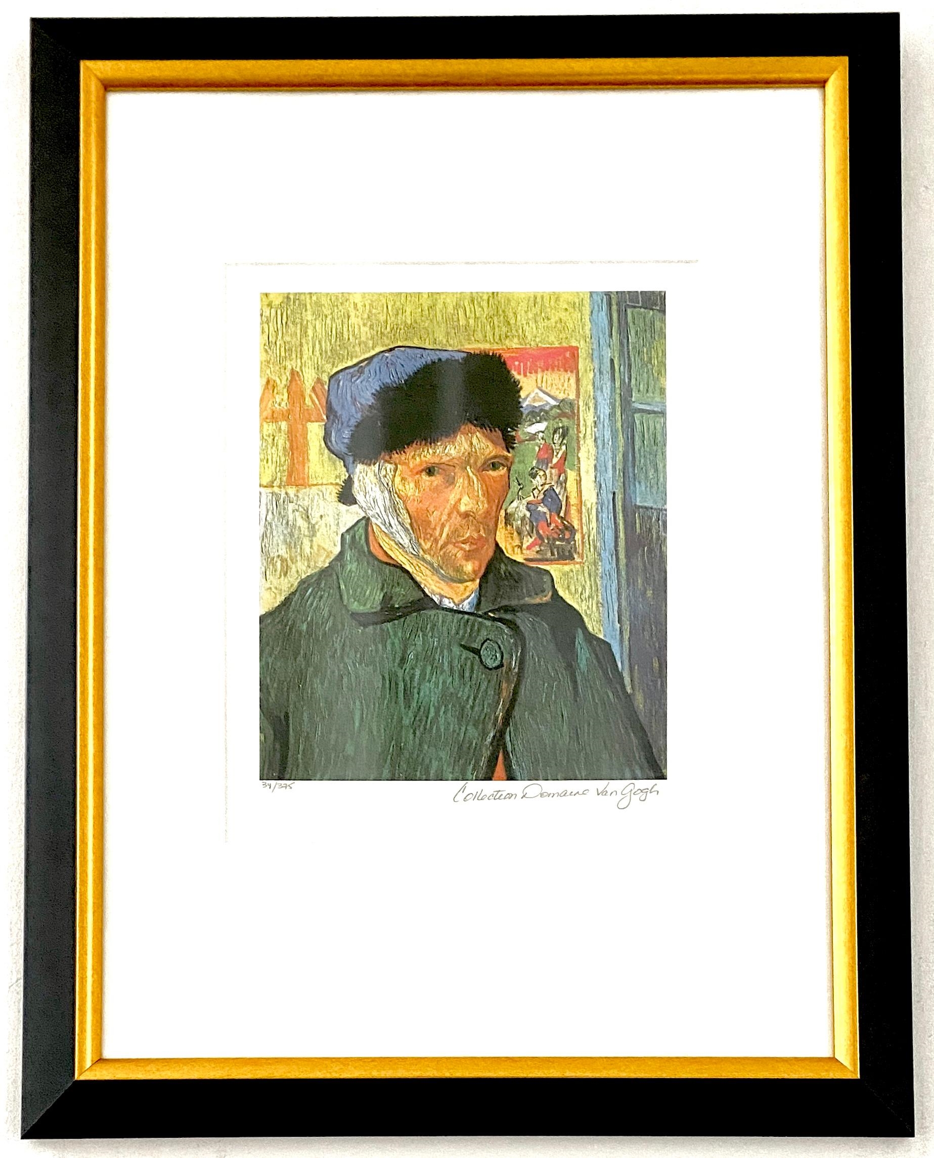 Artwork by Vincent van Gogh, Self Portrait With Bandaged Ear, Made of Giclee