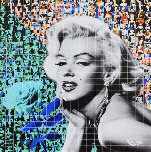 Homage to Marilyn Monroe by Maria Murgia, 2022