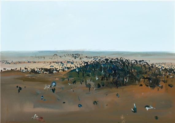 LANDSCAPE by Fred Williams, 1967