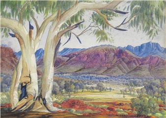 GHOST GUMS - Albert Namatjira
