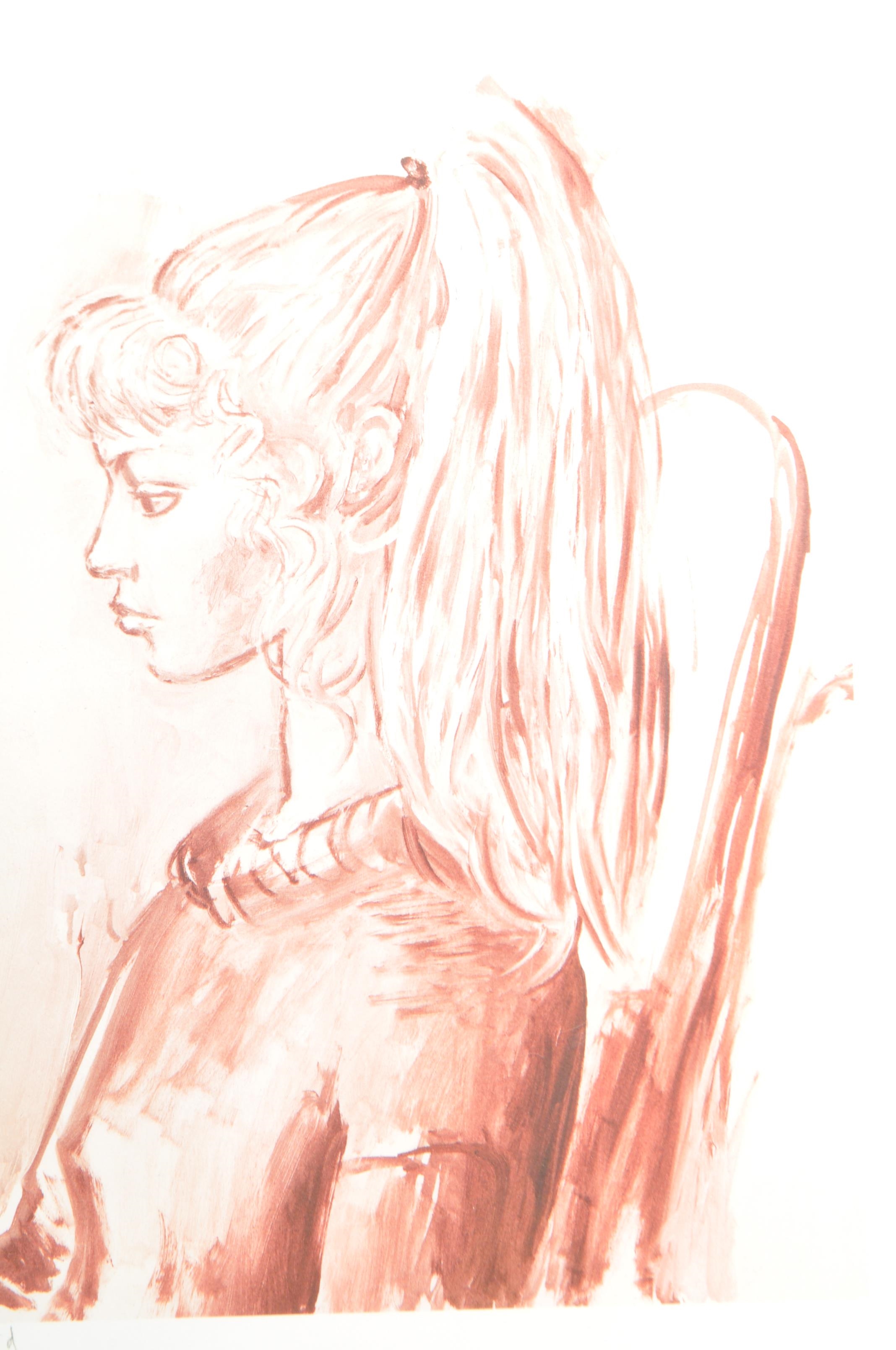 Pablo Picasso | LIMITED EDITION PORTRAIT OF SILVETTE PRINT BY PABLO ...