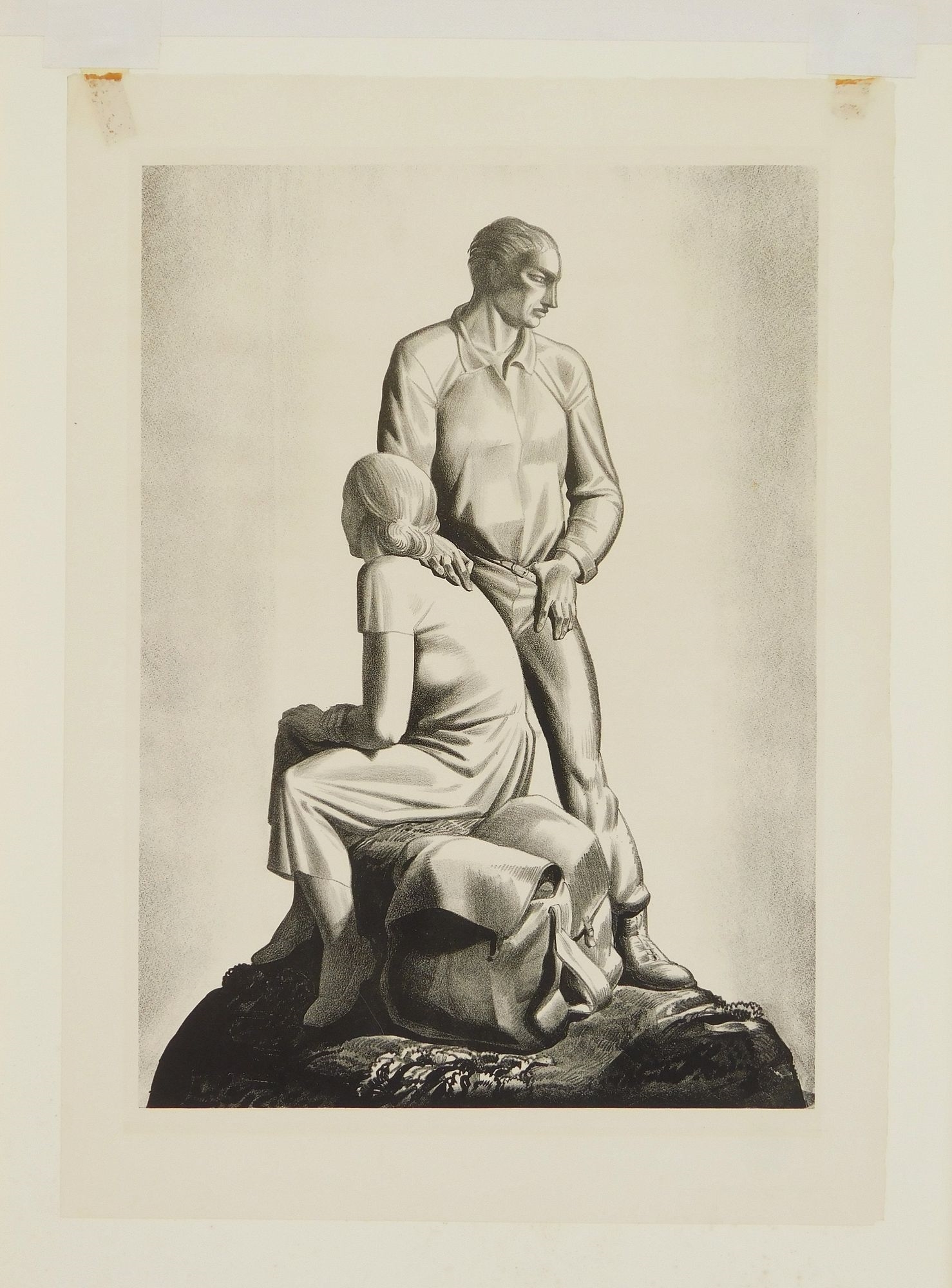 Rockwell Kent | And Now Where? (1936) | MutualArt