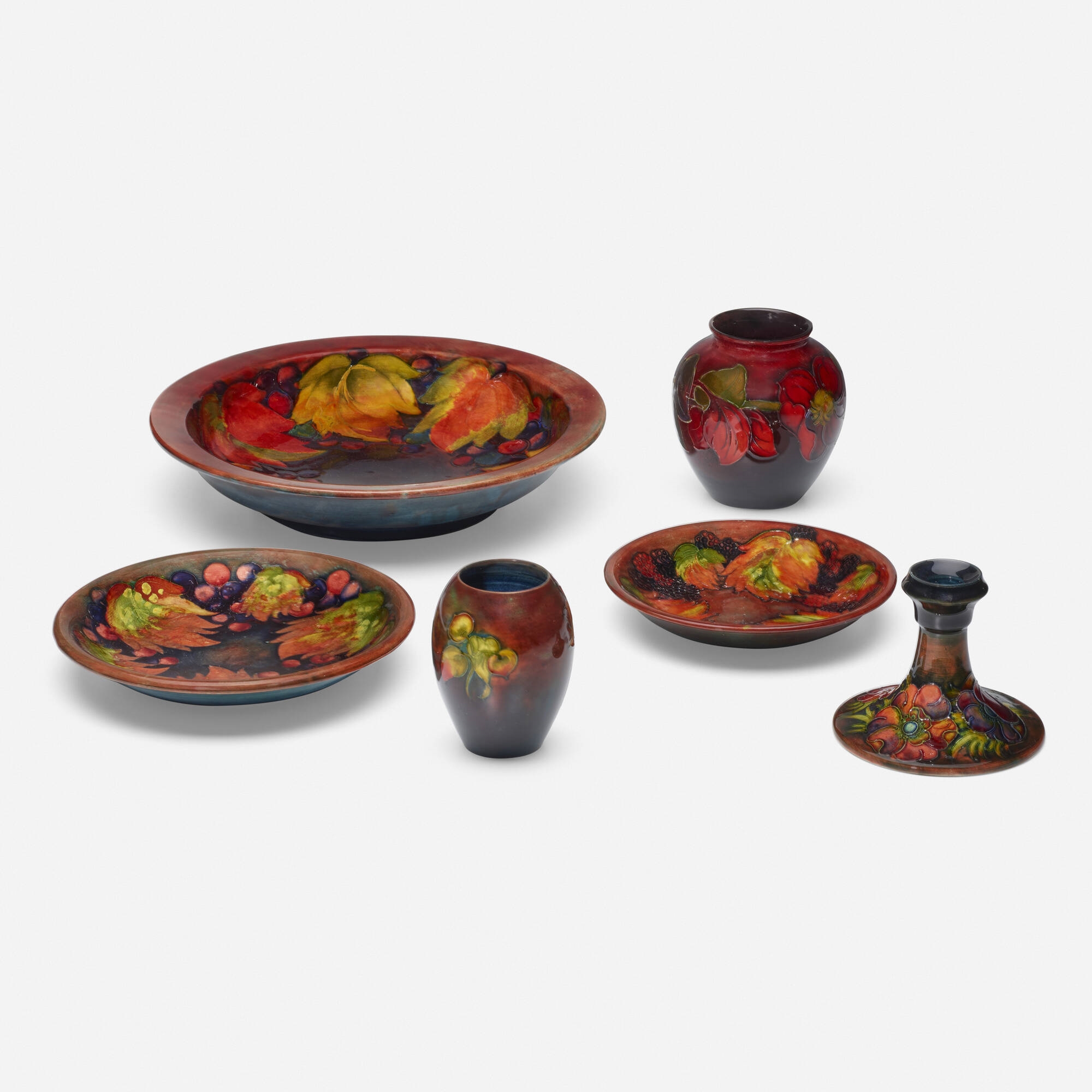 William Moorcroft Collection of six works (Circa 1928) MutualArt