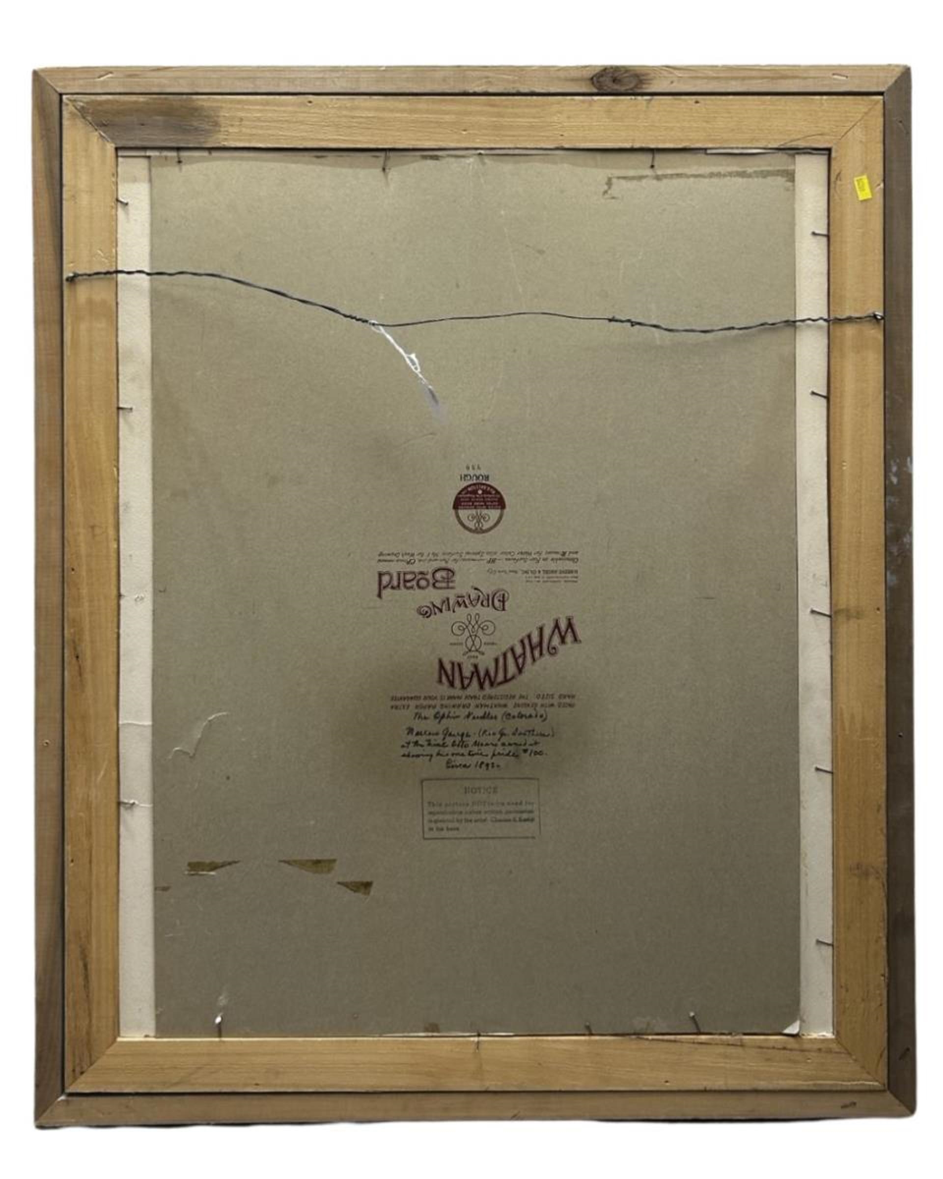 Artwork by Charles Kemp, Capturing the essence of a breathtaking canyon landscape, Made of Oil on Panel