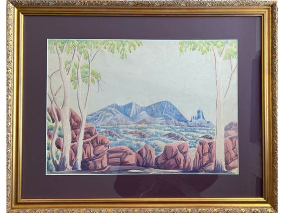 (Mt Sonder) by Cordula Ebatarinja