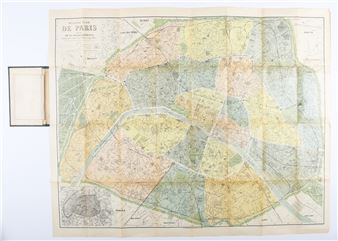 Nouveau Plan de Paris - L. Guillemin