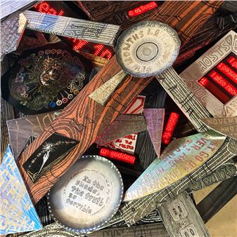 Bachrun Lomele: Burn Pile/ The Andromeda Mirage - Morris Graves Museum of Art