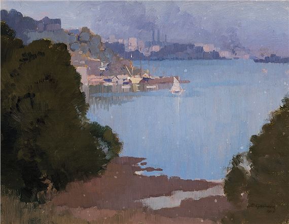 Berry's Bay by Elioth Gruner, 1915