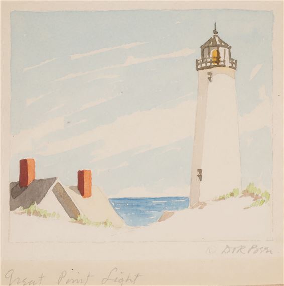 Doris Riker Beer | Great Point Light | MutualArt