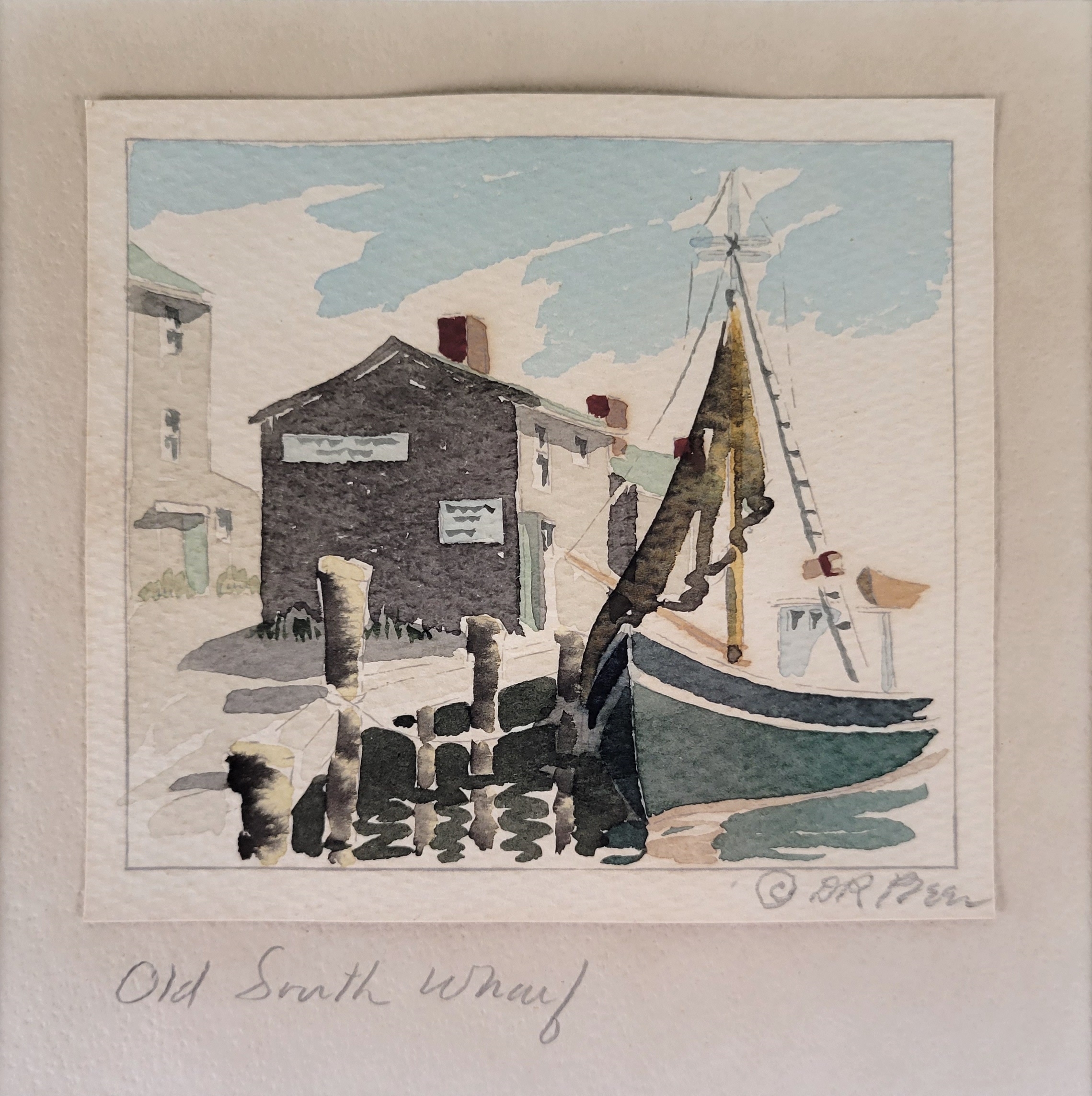 Doris Riker Beer | Old South Wharf | MutualArt