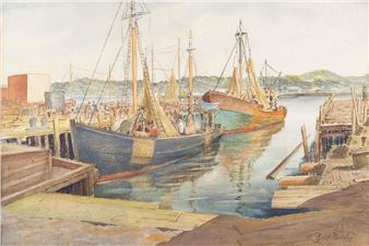 View of the Wharf - Cyril Nutley