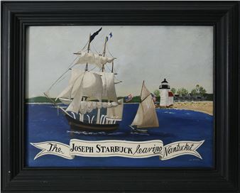 The Joseph Starbuck Leaving Nantucket - J.l. di Scala