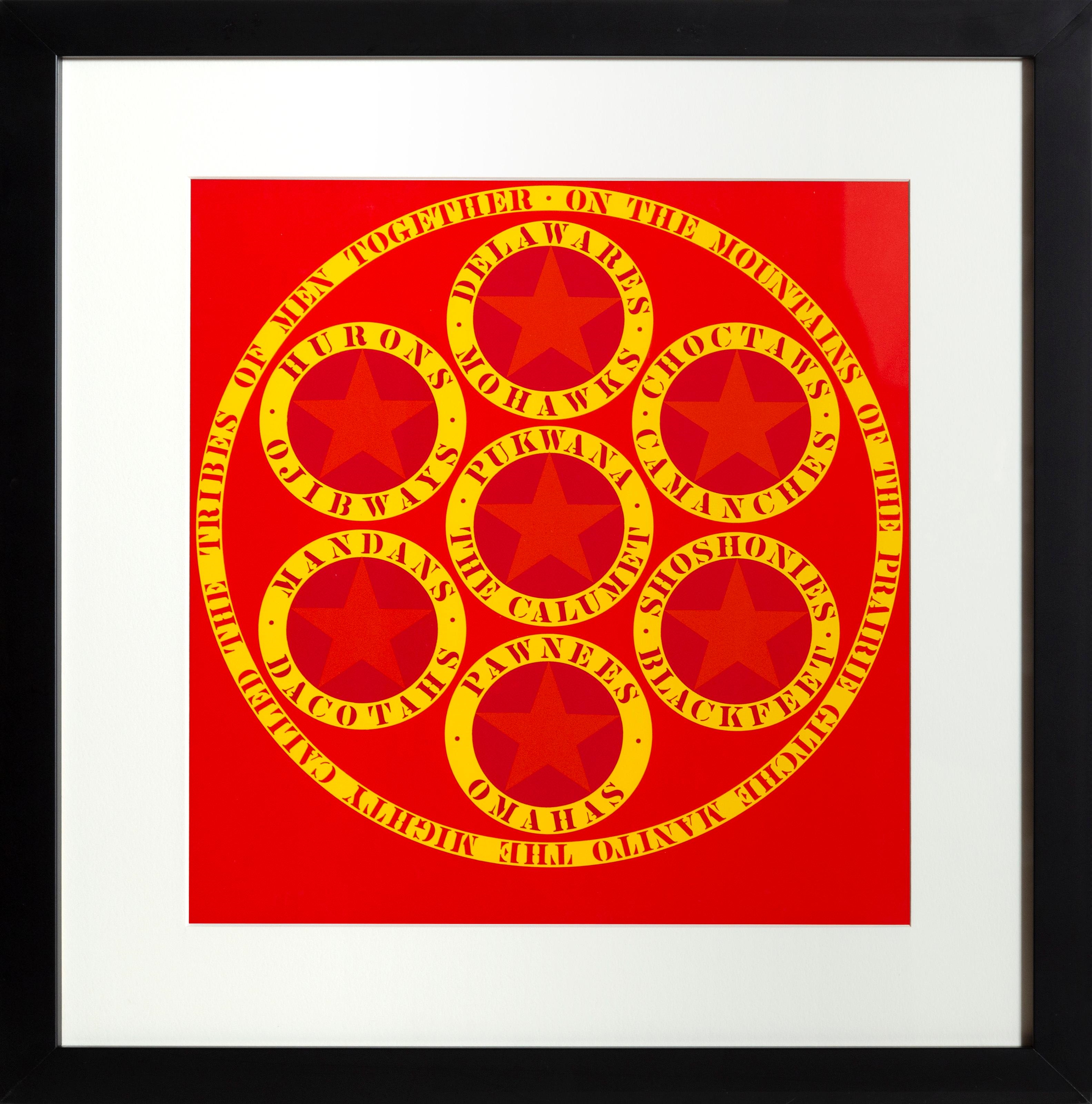 Robert Indiana | CALUMET 1961 FROM INDIANA GRAPHIK (1983) | MutualArt