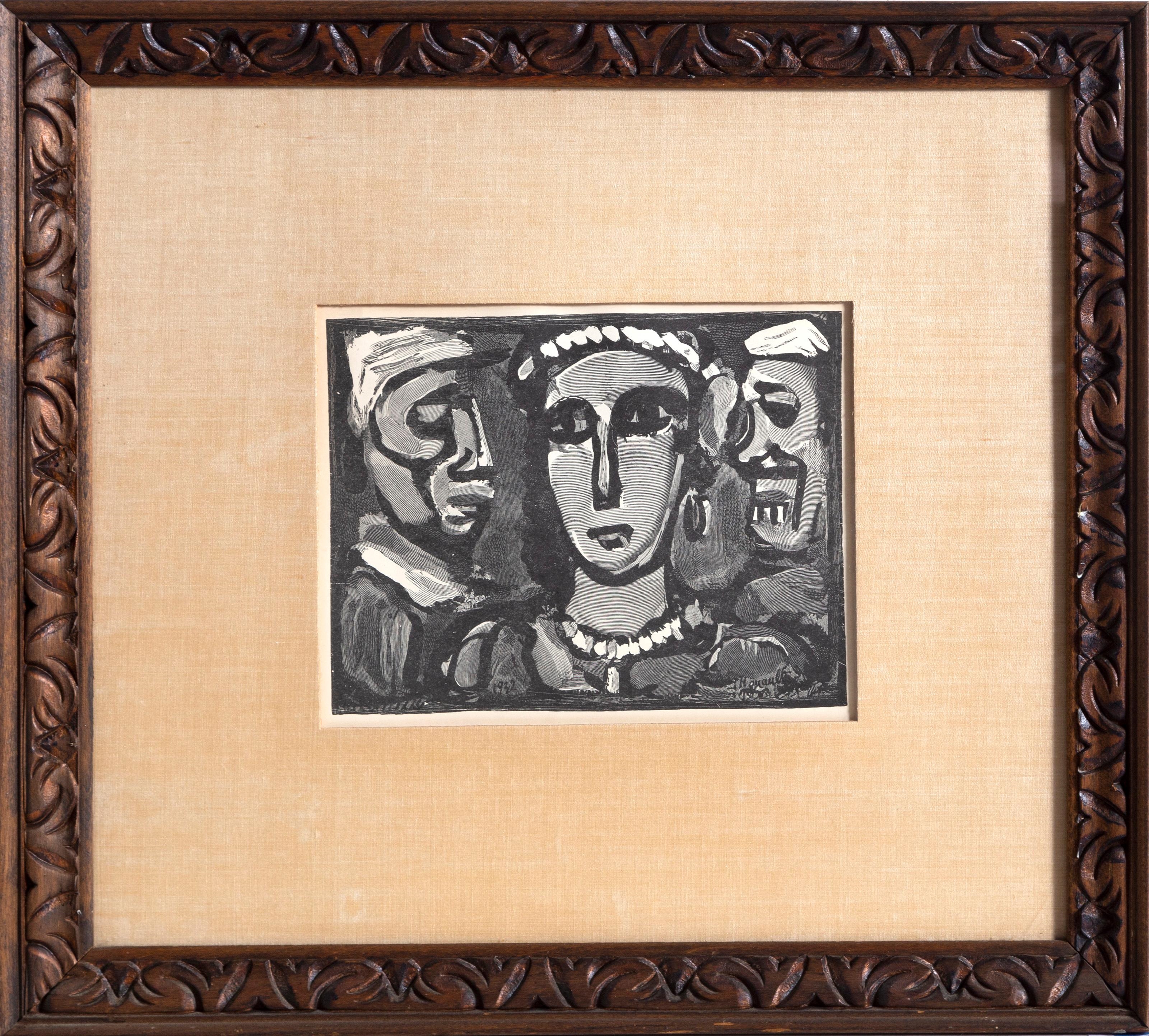 Georges Rouault | LES VISAGES (1968) | MutualArt