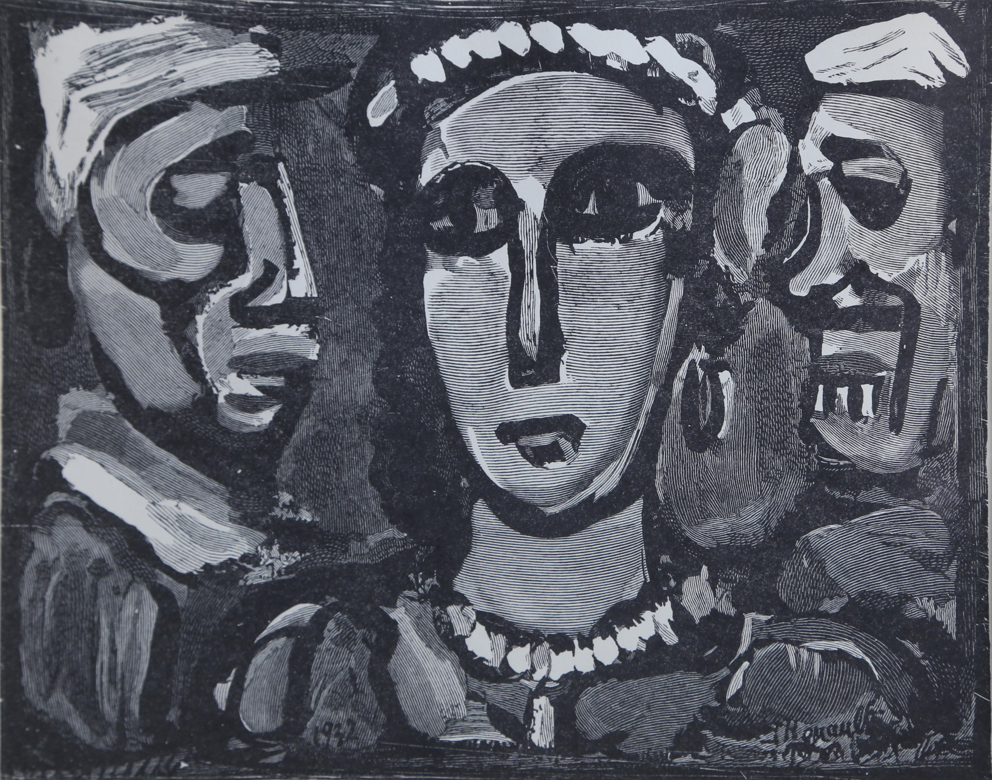 Georges Rouault | LES VISAGES (1968) | MutualArt