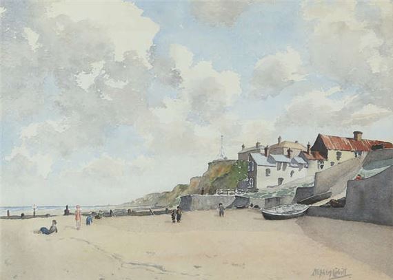 Norfolk coastal landscape by Stephen Cubitt