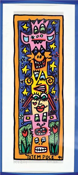 James Rizzi | Moon Cow (2000) | MutualArt