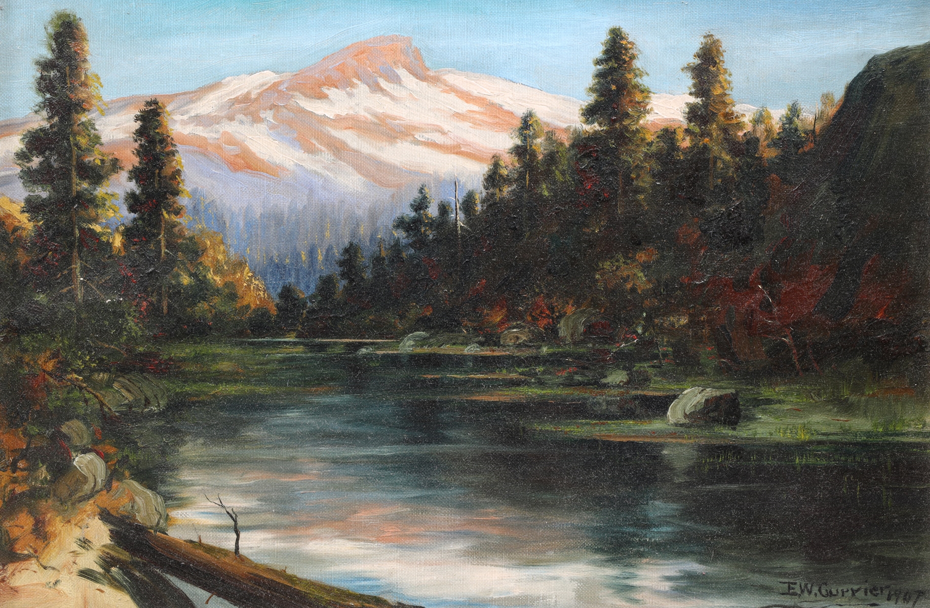 Edward Wilson Currier | Oil on canvas | MutualArt