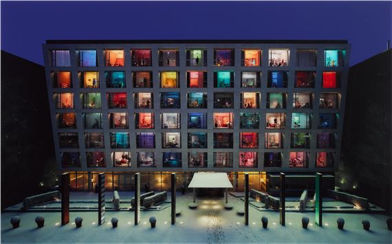 Saturday Night by In Sook Kim, Executed in 2007