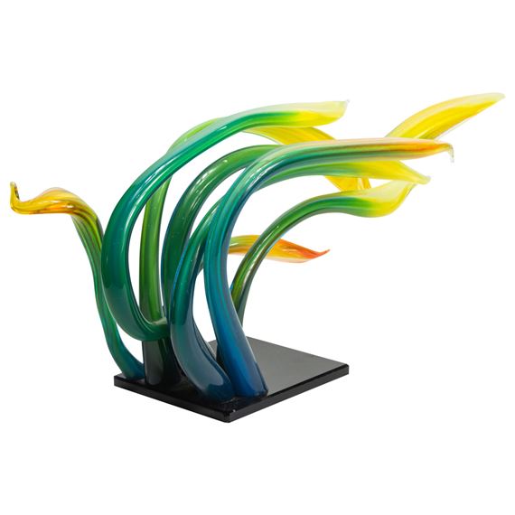 Randy Strong | Yellow Flowers | MutualArt