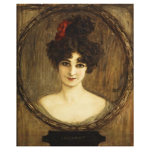 SAHARET by Franz von Stuck