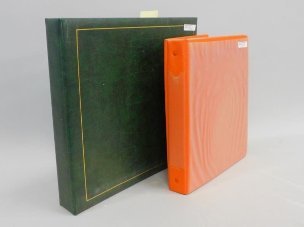 Artwork by Pedro Varela, 2 albums related to New Bedford and whaling. Album I contains brochures on the Pedro Varela, the story of whaling, the loss of the Essex wrecked on the "Feejees", whalebone: its production and utilization, whaleships and whaling scenes, etc.