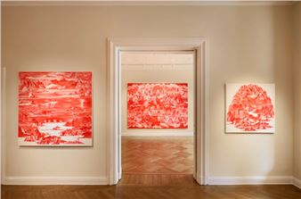 Sea Hyun Lee: Red Sansu: A Landscape Within - CHOI&CHOI Gallery, Cologne