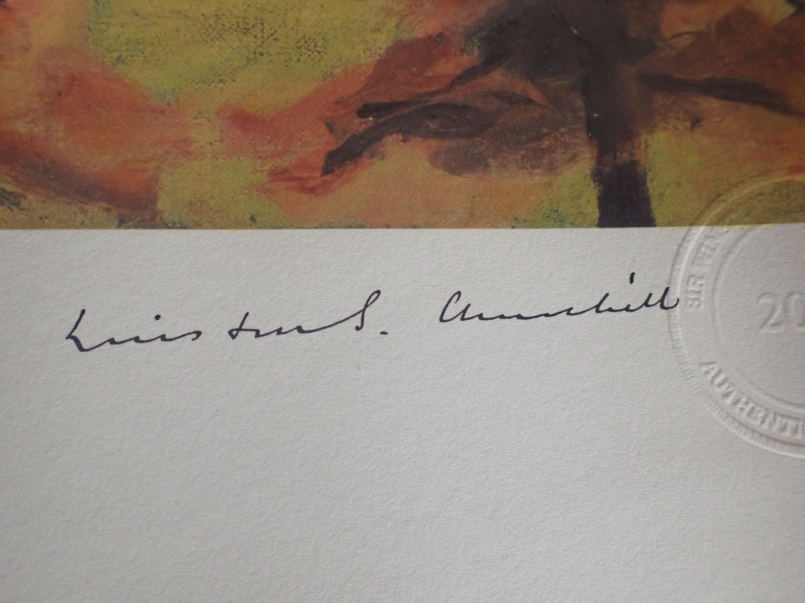 Sir Winston Churchill | View from Chartwell | MutualArt