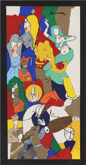 Maqbool Fida Husain | British Raj' (1915) | MutualArt
