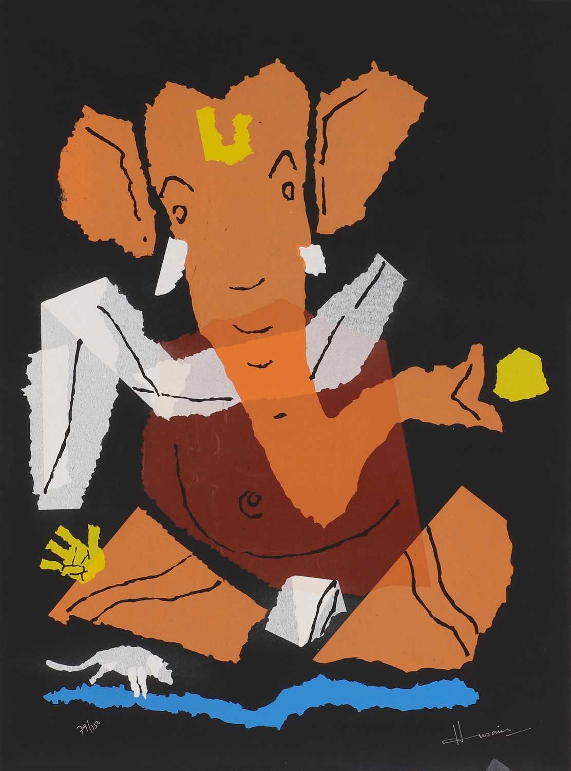 Maqbool Fida Husain | Ganesh (1915) | MutualArt