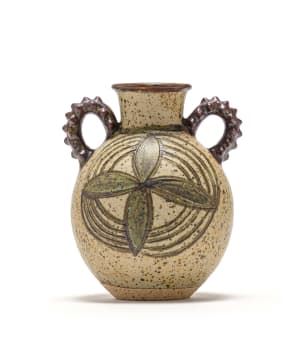 Double Handled Vase by Euriel Damane