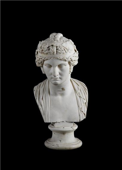 George M. Miller | BUST OF AN EMPRESS OR GODDESS (18th Century 19th ...