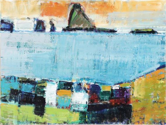 Landscape from The Faroe Islands by Finleif Mortensen