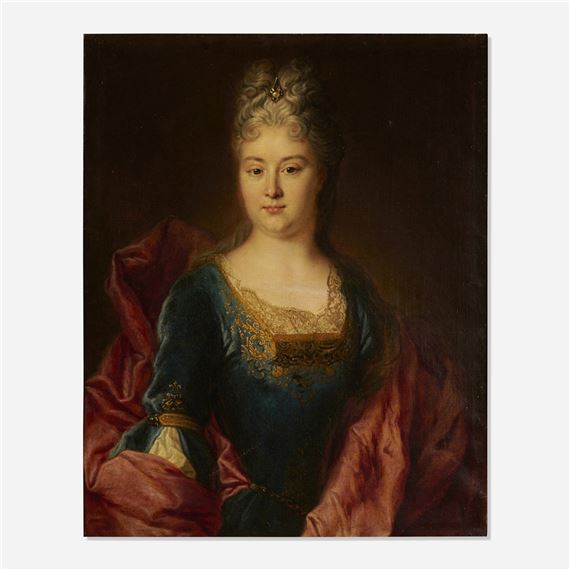 Nicolas de Largilliere | Portrait of Anne Genevieve de Levis-Ventadour ...