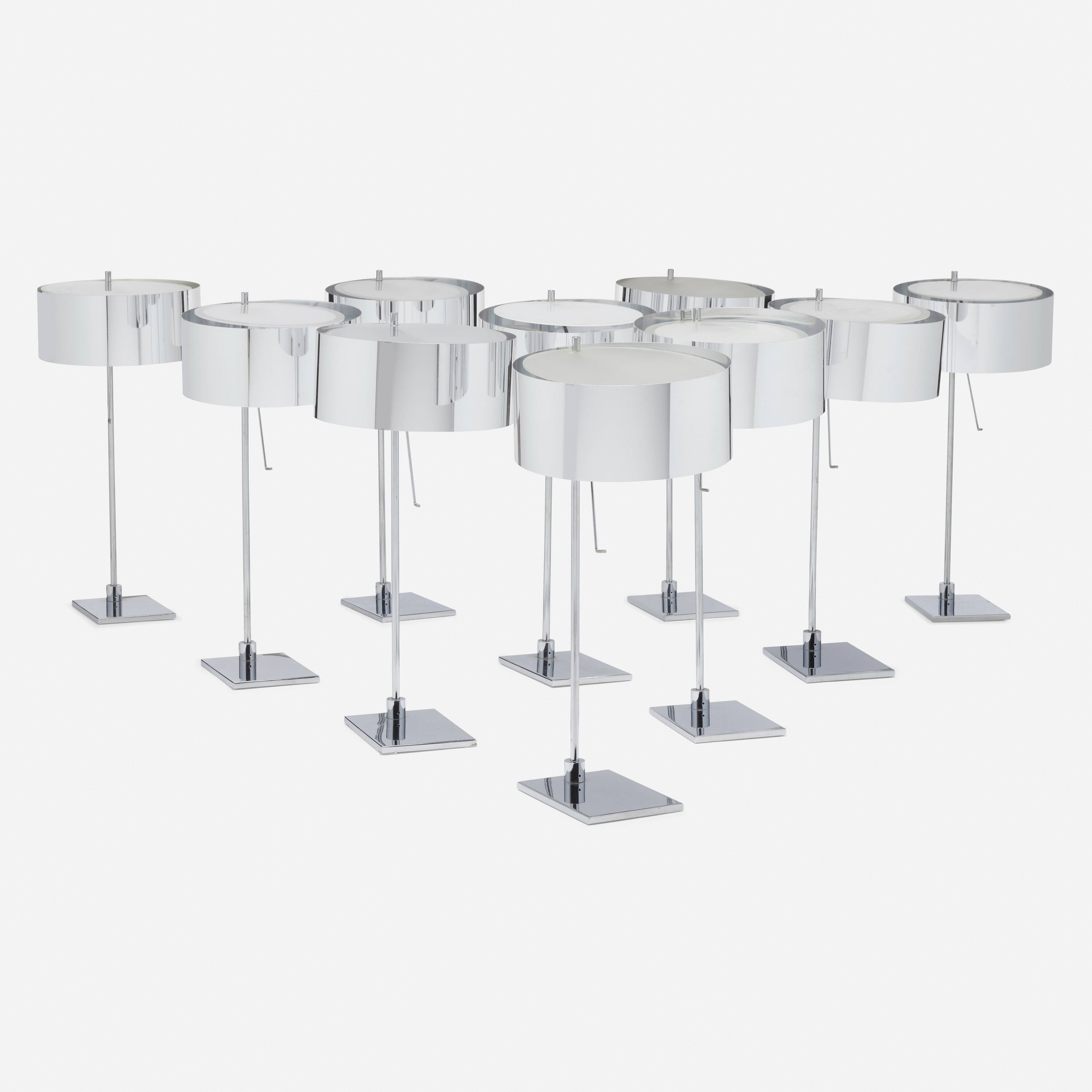 Arik Levy Very Thin table lamps, set of ten (2008) MutualArt