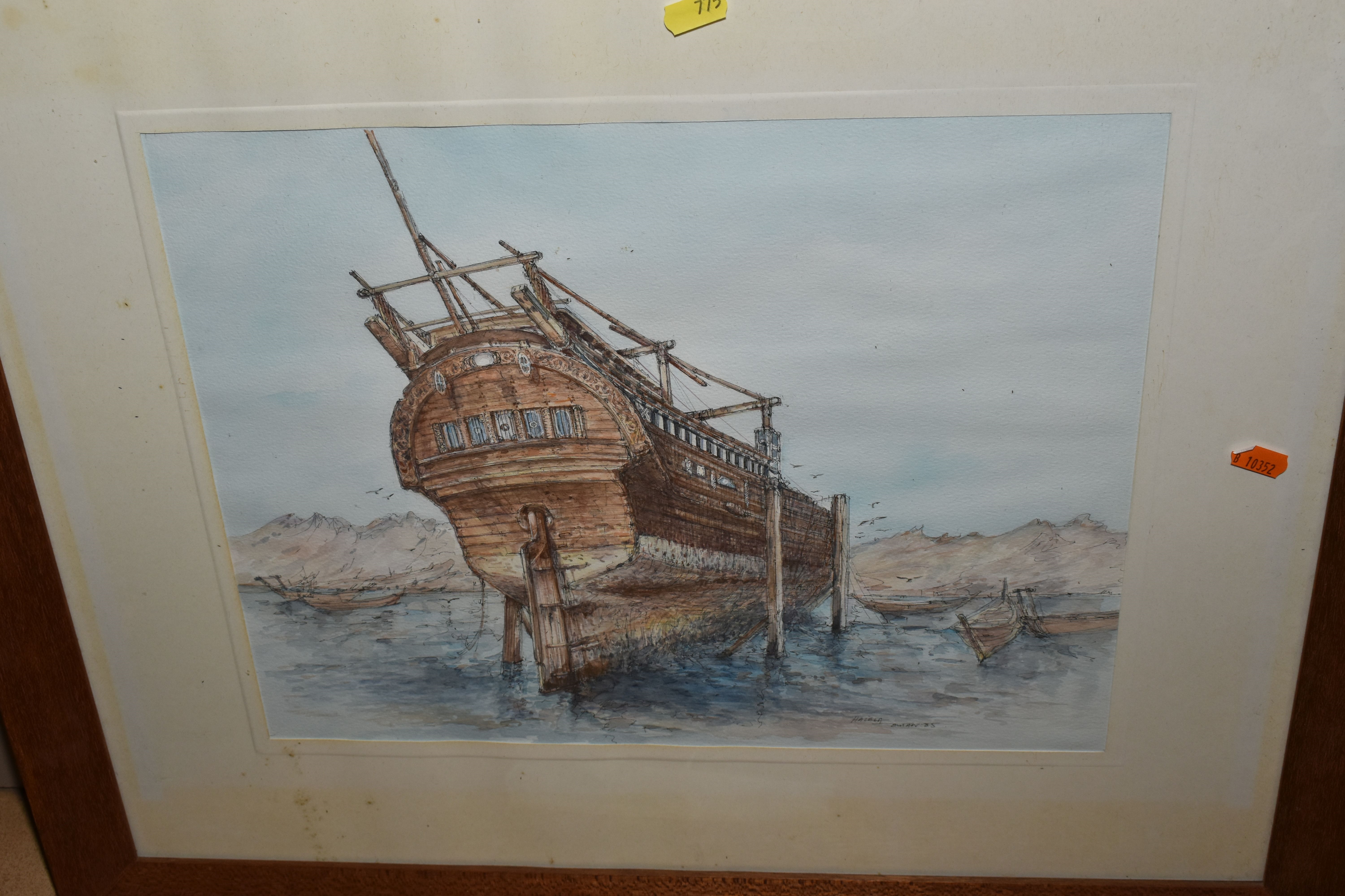 Halela Oman | FOUR PEN AND WATERCOLOUR ARABIC SCENES AND PORTRAITS ...