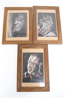drawings of rugby players - Keith Grimmett