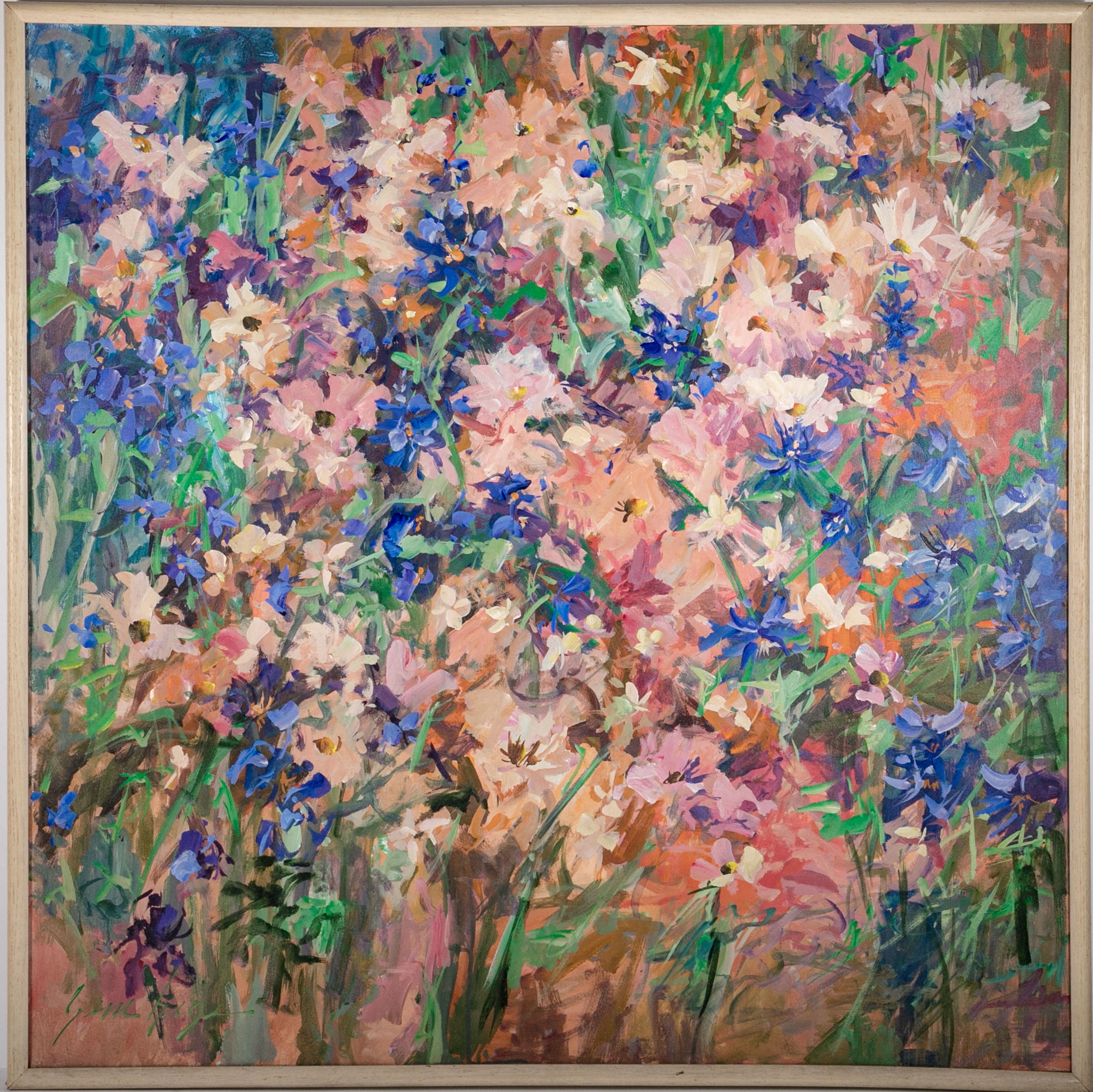 Gene Hege | abstract floral arrangement | MutualArt