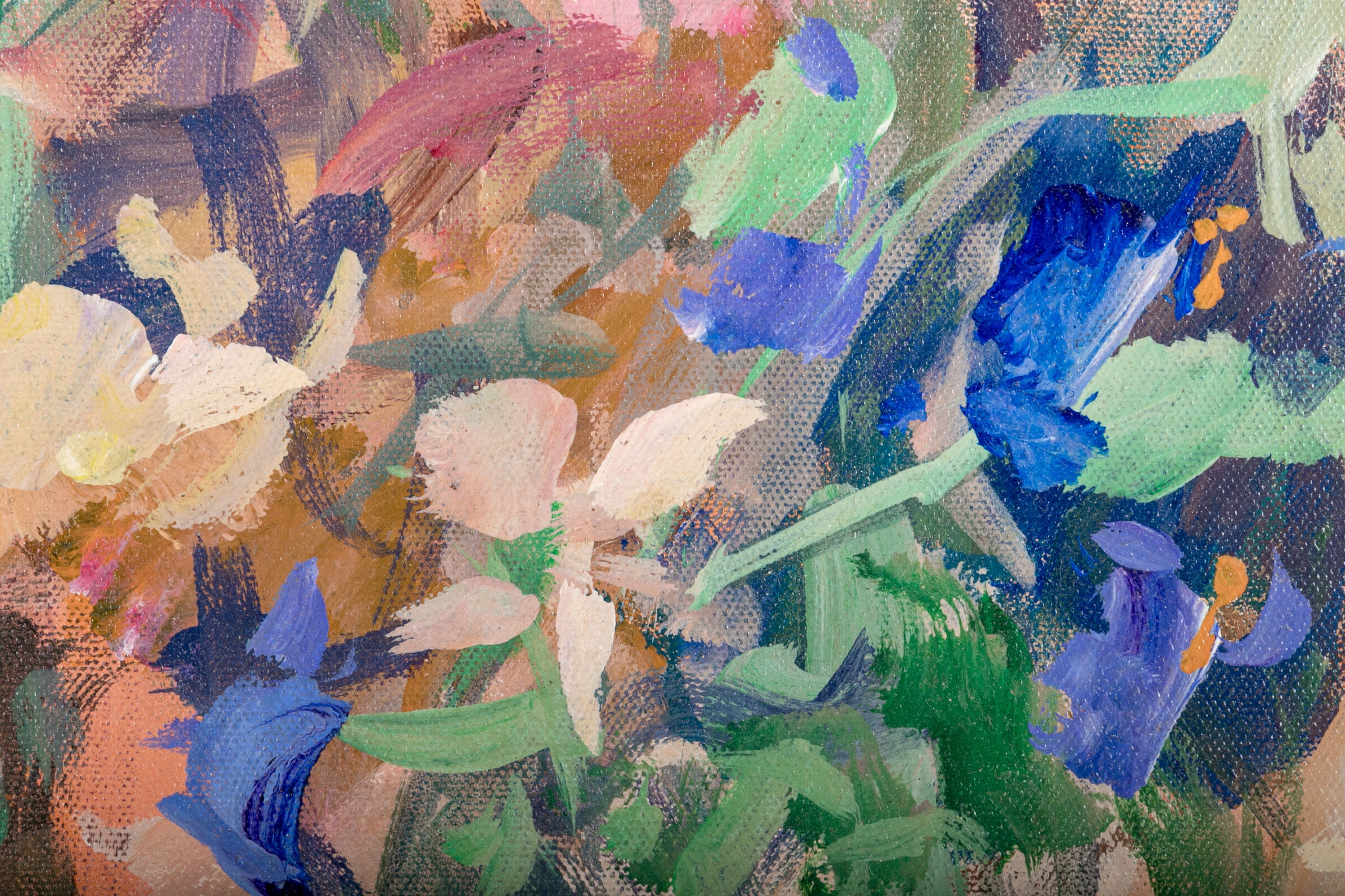 Gene Hege | abstract floral arrangement | MutualArt