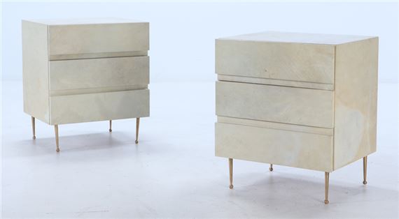 Pair of three drawer by Samuel A. Marx, circa 1950