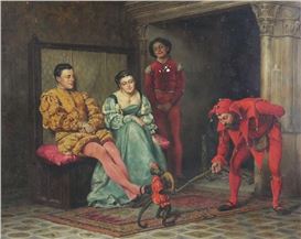 Helmick Howard | Jester Painting | Compare similar artworks | MutualArt