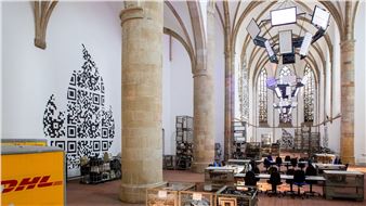 Aram Bartholl: Package Ready for Pickup