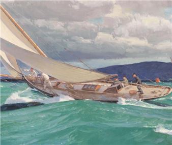 Martyn Mackrill: Sail Power 2023 - Messum's