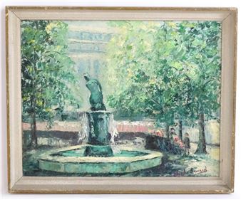 Fountain in Sloane Square, London - Blanche Seward