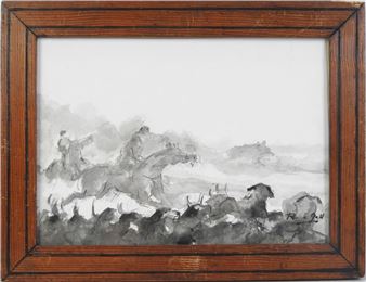 Scène de chasse - Rio Le Gall