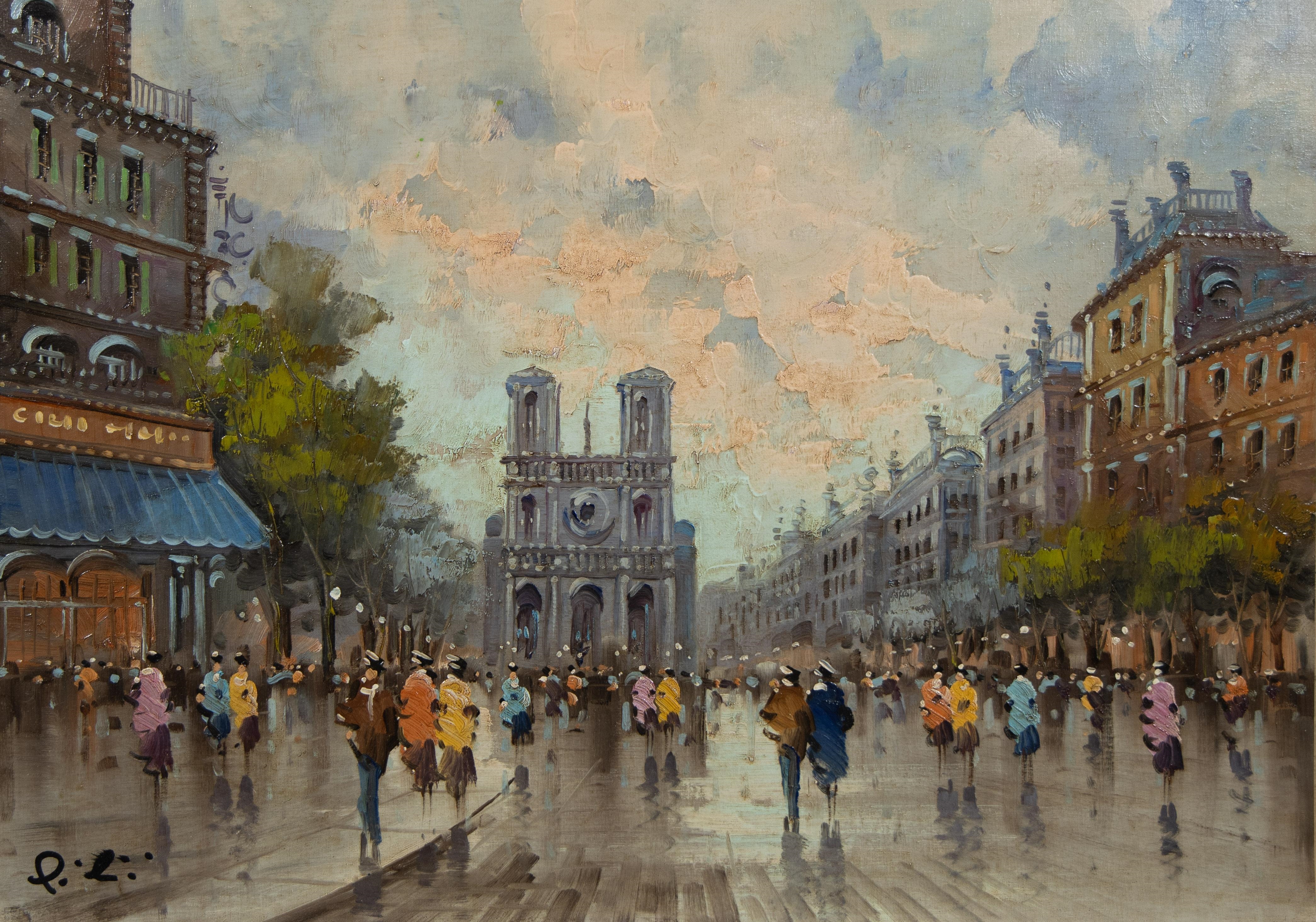 Artwork by Piero Pilini, Rome, Made of oil on canvas